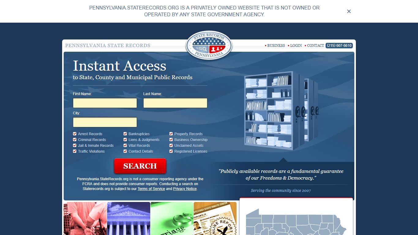 Huntingdon County Arrest, Court, and Public Records